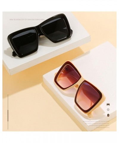 Large Frame Men and Women Sun Shades Outdoor Vacation (Color : B, Size : Medium) Medium B $15.01 Designer