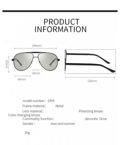 Polarized Metal Men's Outdoor Driving Fishing Sports Sunglasses (Color : D, Size : 1) 1 D $16.33 Sport