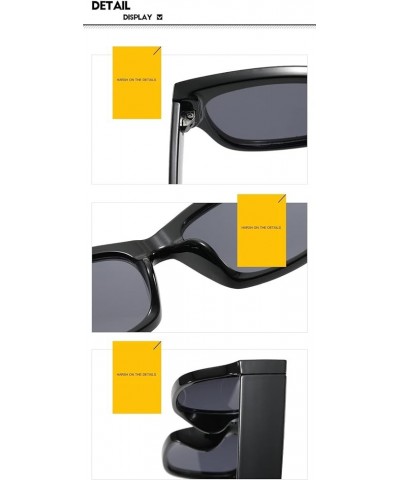 Street Photo Retro Men and Women Sunglasses Outdoor Vacation (Color : A, Size : 1) 1A $12.73 Designer