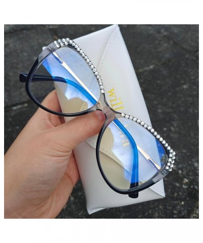 2pcs Transition Photochromic Bifocal Reading Glasses for Women Cat Eye Bling Rhinestone Reading Glasses $20.51 Designer