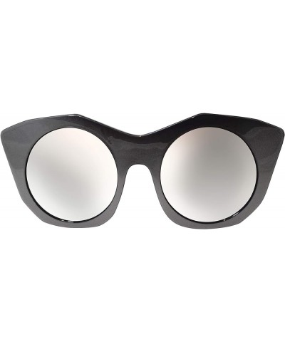 Cat Eye Fashion Sunglasses for Women Gun-metal Grey $47.68 Cat Eye