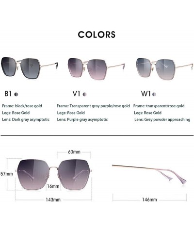 Oversized Sunglasses Womens Gafas De Sol Para Mujer Personalized Gradient sunglass Dark Gray $14.07 Rimless