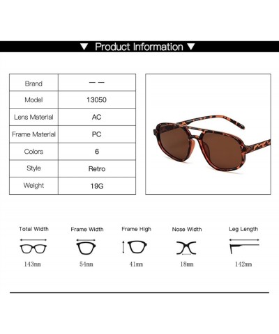 Fashion Men and Women Retro Sunglasses Holiday Beach Party Decorative Sunglasses Gift (Color : F, Size : 1) 1 E $19.72 Designer