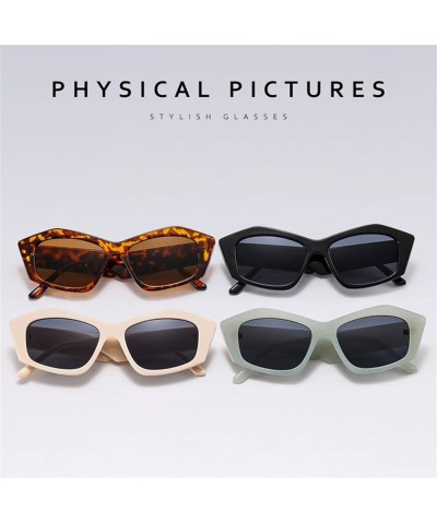 Large Frame Men And Women Cat Eye Retro Outdoor Decorative Sunglasses Gifts D $13.28 Designer