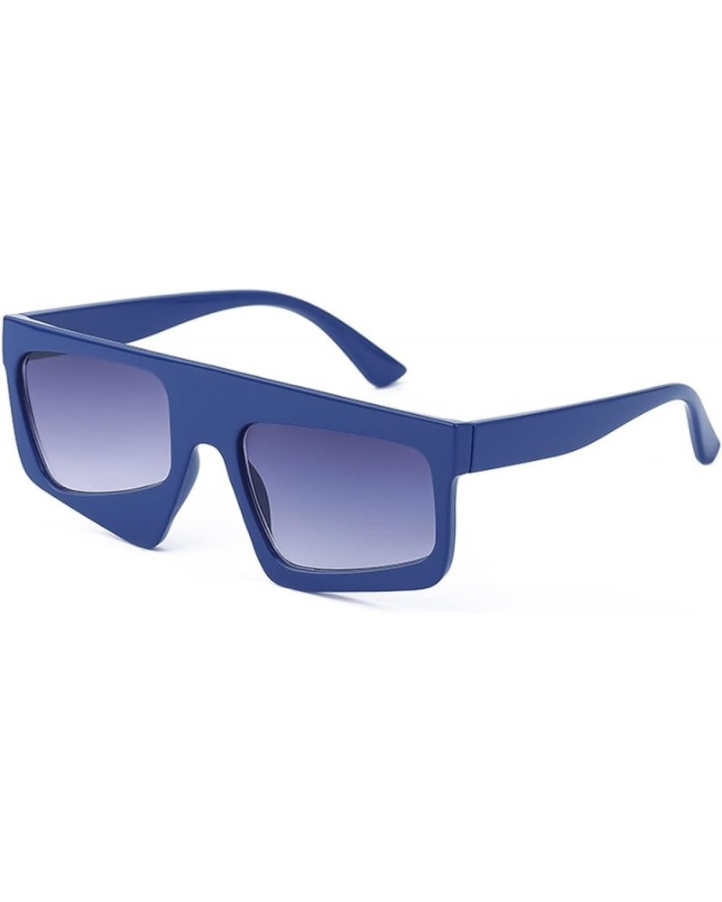 Retro Polarized Box Sunglasses Men and Women Shading Driving Glasses (Color : C, Size : Medium) Medium G $16.07 Designer