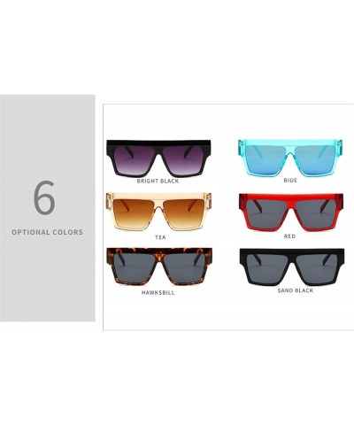 Fashion Large Frame Square Outdoor Vacation Driving Sport Sunglasses for Men and Women (Color : 2, Size : 1) 1 1 $11.41 Sport