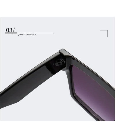 Fashion Large Frame Square Outdoor Vacation Driving Sport Sunglasses for Men and Women (Color : 2, Size : 1) 1 1 $11.41 Sport