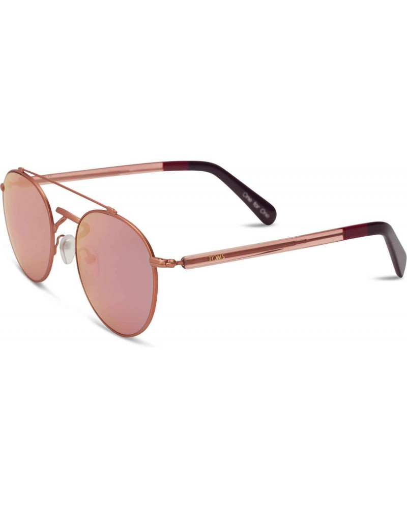 Sunglasses JARRETT (Jarrett Matte Sherry, 000000000010009593 Rose Mirror, one size) $61.92 Wayfarer