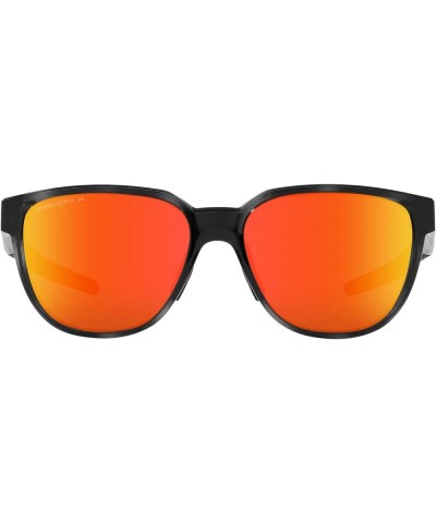 Men's Oo9250 Actuator Rectangular Sunglasses Black Tortoise/Prizm Ruby Polarized $100.80 Rectangular