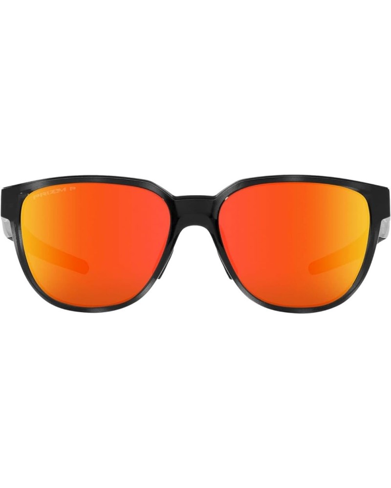 Men's Oo9250 Actuator Rectangular Sunglasses Black Tortoise/Prizm Ruby Polarized $100.80 Rectangular