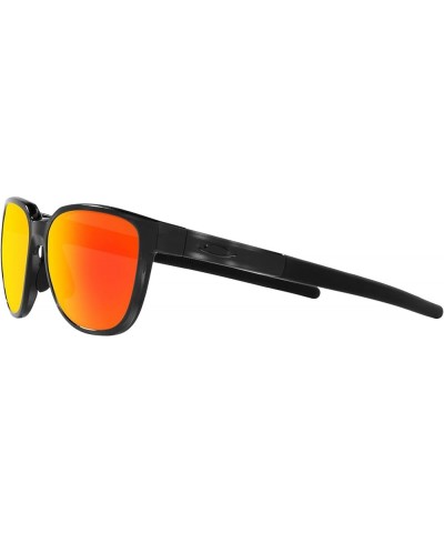 Men's Oo9250 Actuator Rectangular Sunglasses Black Tortoise/Prizm Ruby Polarized $100.80 Rectangular