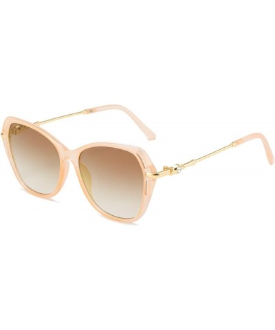 Metal Men's And Women's Outdoor Sunglasses Vacation UV400 Decorative Sunglasses Gift F $14.07 Designer