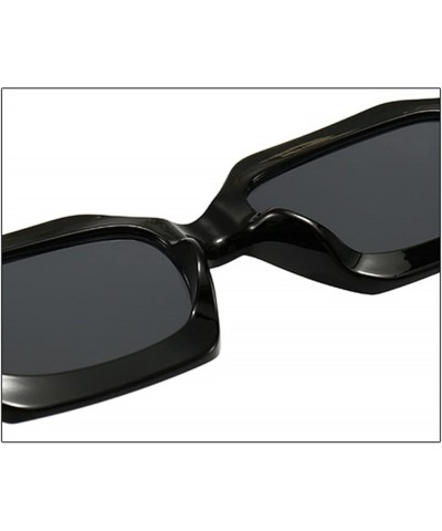 Personalized Square Men and Women Fashion Decorative Sunglasses (Color : J, Size : 1) 1 G $12.95 Designer