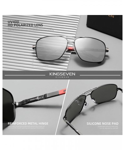 Glasses Men Aluminum Magnesium Sun Glasses For Men Polarized Mirror Lens Eyewear Glasses Women 724 Mirror Silver $13.44 Square