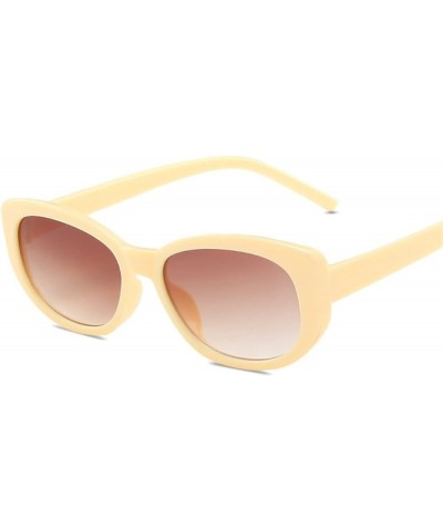 Cat Eye Retro Outdoor Holiday Beach Party Sunglasses for Men and Women (Color : F, Size : 1) 1 G $13.18 Designer