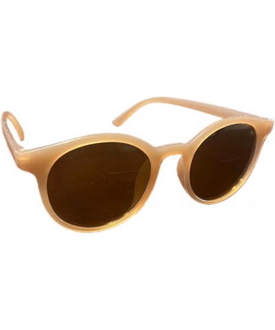 Women's Trendy Round Fashion Sunglasses Tawny $9.53 Round