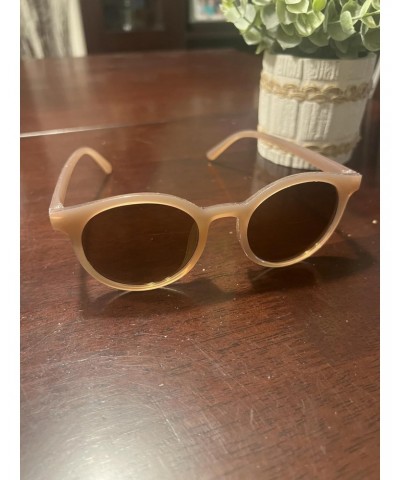 Women's Trendy Round Fashion Sunglasses Tawny $9.53 Round