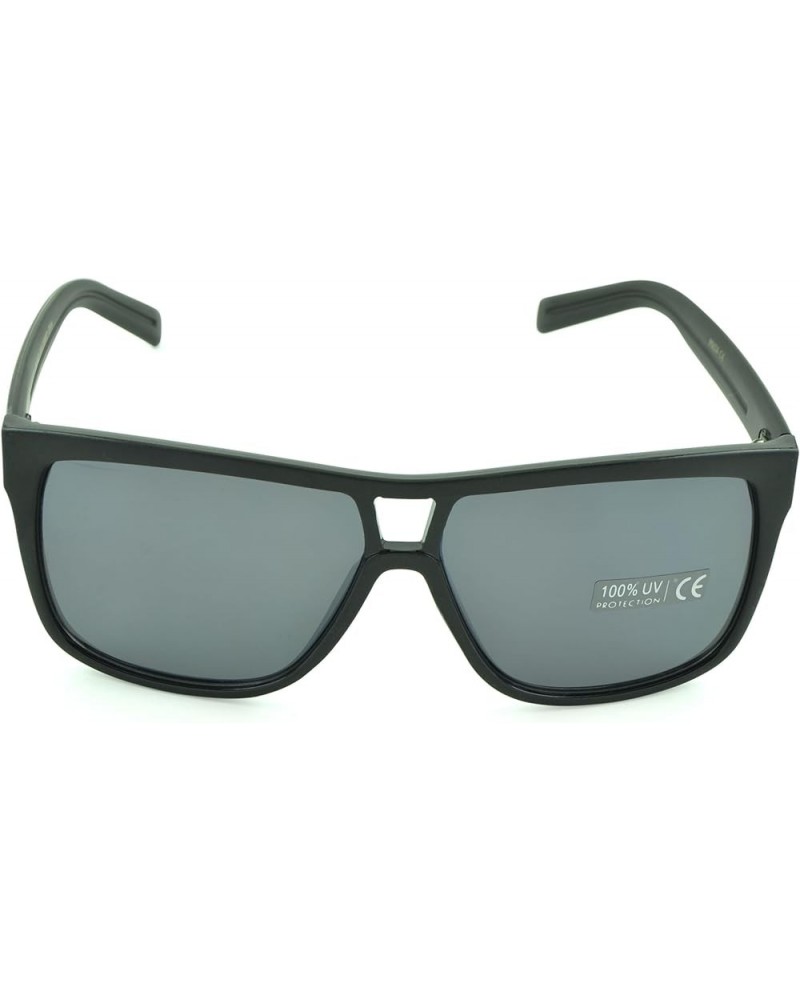 Unisex Modern Bold Fashion UV Lens Sunglasses in Assorted Colors Matte $6.63 Oval