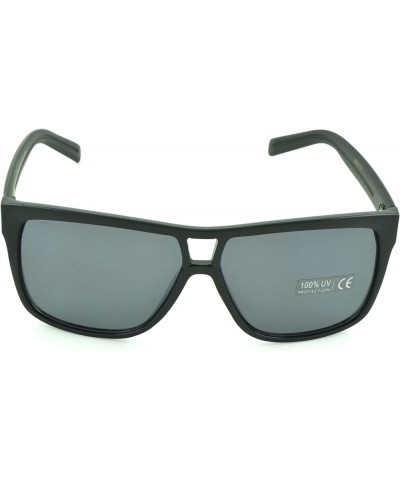 Unisex Modern Bold Fashion UV Lens Sunglasses in Assorted Colors Matte $6.63 Oval